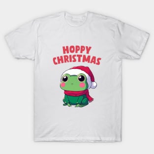 Hoppy Christmas Frog T-Shirt